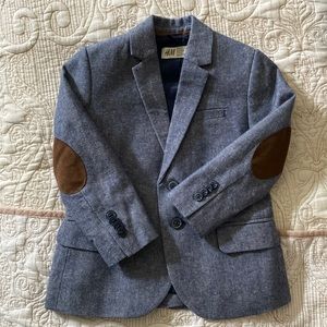 Blue Tweed Blazer H&M Boys